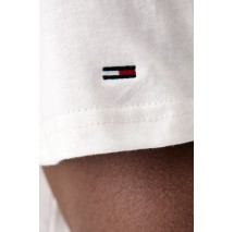 TOMMY JEANS SLIM TOMMY T-SHIRT ΜΠΛΟΥΖΑ ΑΝΔΡΙΚΗ OFF WHITE