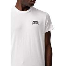 TOMMY JEANS SLIM TOMMY T-SHIRT ΜΠΛΟΥΖΑ ΑΝΔΡΙΚΗ OFF WHITE