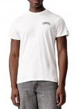 TOMMY JEANS SLIM TOMMY T-SHIRT ΜΠΛΟΥΖΑ ΑΝΔΡΙΚΗ OFF WHITE