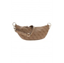 GUESS LATONA BELT BAG ΤΣΑΝΤΑ ΓΥΝΑΙΚΕΙΑ LATTE
