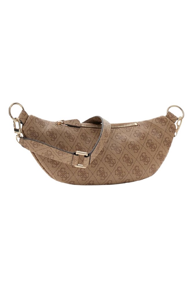 GUESS LATONA BELT BAG ΤΣΑΝΤΑ ΓΥΝΑΙΚΕΙΑ LATTE