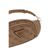 GUESS LATONA BELT BAG ΤΣΑΝΤΑ ΓΥΝΑΙΚΕΙΑ LATTE