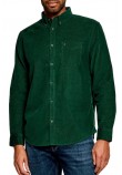 TOMMY JEANS REG BABY CORDUROY SHIRT EXT ΠΟΥΚΑΜΙΣΟ ΑΝΔΡΙΚΟ DARK GREEN