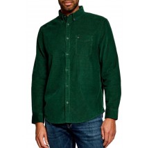 TOMMY JEANS REG BABY CORDUROY SHIRT EXT ΠΟΥΚΑΜΙΣΟ ΑΝΔΡΙΚΟ DARK GREEN