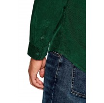 TOMMY JEANS REG BABY CORDUROY SHIRT EXT ΠΟΥΚΑΜΙΣΟ ΑΝΔΡΙΚΟ DARK GREEN