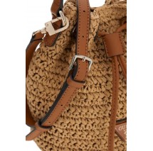 GUESS OFELIA TOP HANDLE BUCKET ΤΣΑΝΤΑ ΓΥΝΑΙΚΕΙΑ COGNAC
