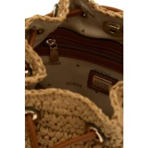 GUESS OFELIA TOP HANDLE BUCKET ΤΣΑΝΤΑ ΓΥΝΑΙΚΕΙΑ COGNAC