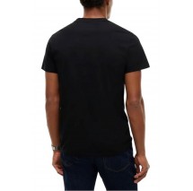 TOMMY JEANS SLIM DNA PLAY T-SHIRT ΜΠΛΟΥΖΑ ΑΝΔΡΙΚΗ BLACK