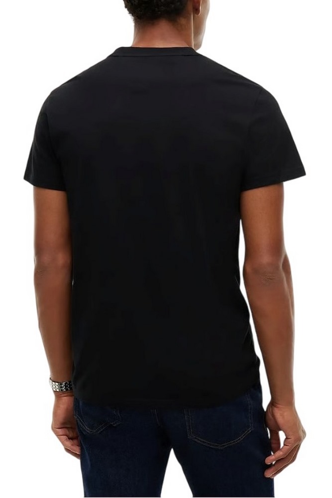 TOMMY JEANS SLIM DNA PLAY T-SHIRT ΜΠΛΟΥΖΑ ΑΝΔΡΙΚΗ BLACK