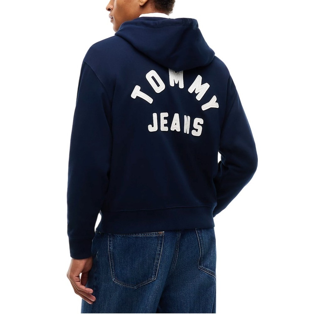 TOMMY JEANS RLX NEW CLASSICS FZ ΖΑΚΕΤΑ ΦΟΥΤΕΡ ΑΝΔΡΙΚΗ NAVY