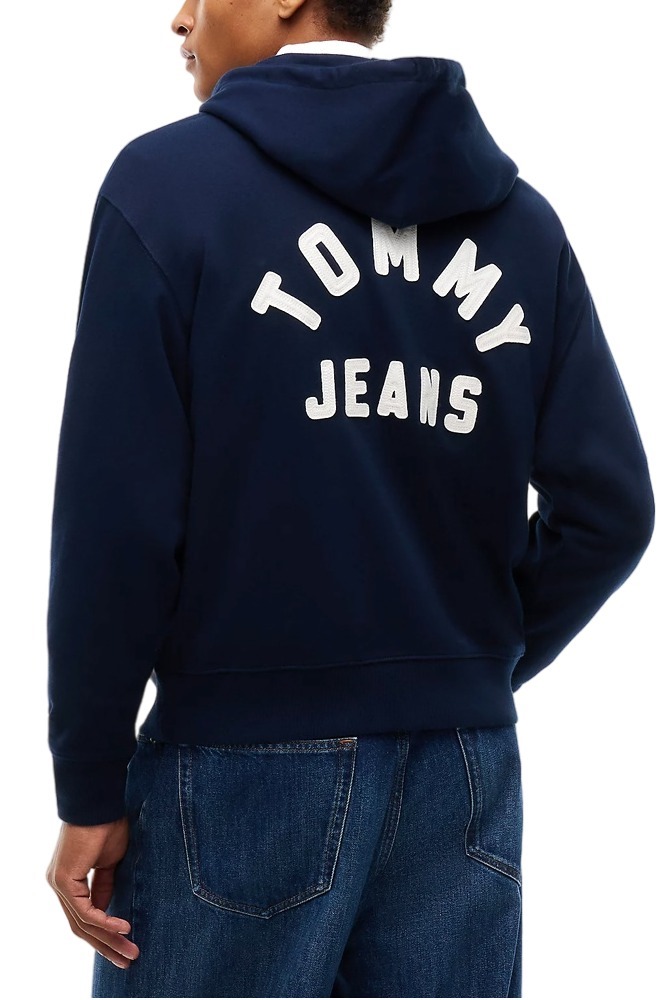 TOMMY JEANS RLX NEW CLASSICS FZ ΖΑΚΕΤΑ ΦΟΥΤΕΡ ΑΝΔΡΙΚΗ NAVY