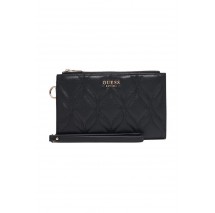 GUESS MAXINE SLG DBL ZIP ORGANIZER ΠΟΡΤΟΦΟΛΙ ΓΥΝΑΙΚΕΙΟ BLACK