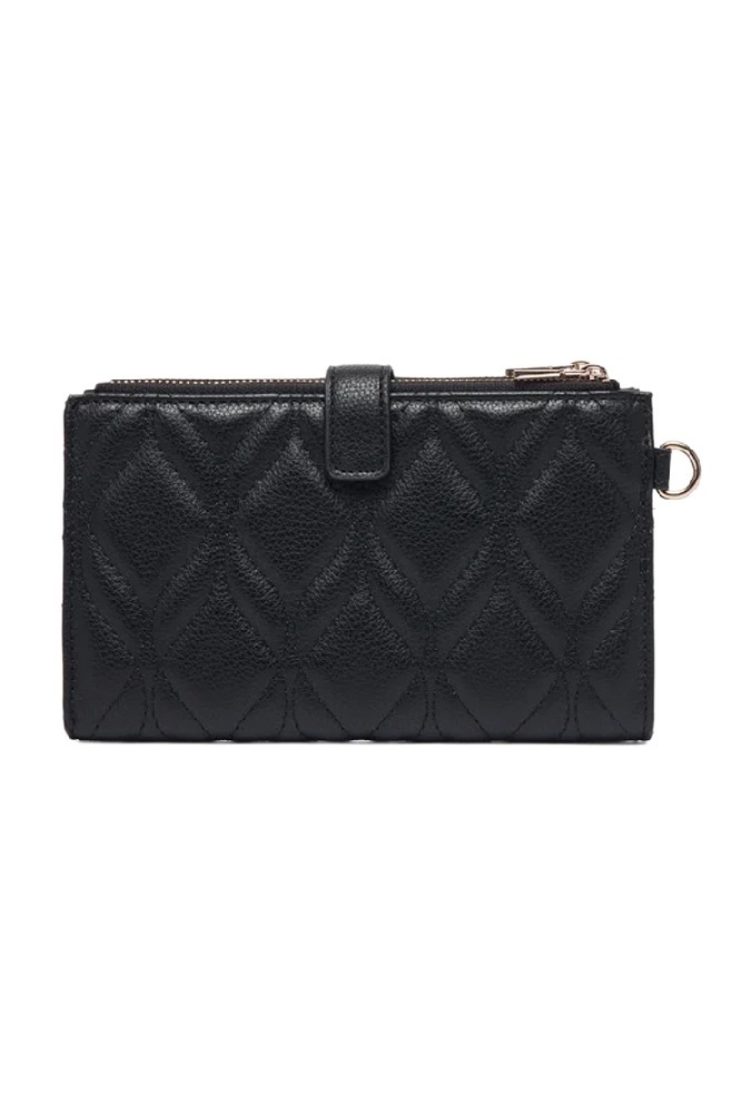 GUESS MAXINE SLG DBL ZIP ORGANIZER ΠΟΡΤΟΦΟΛΙ ΓΥΝΑΙΚΕΙΟ BLACK