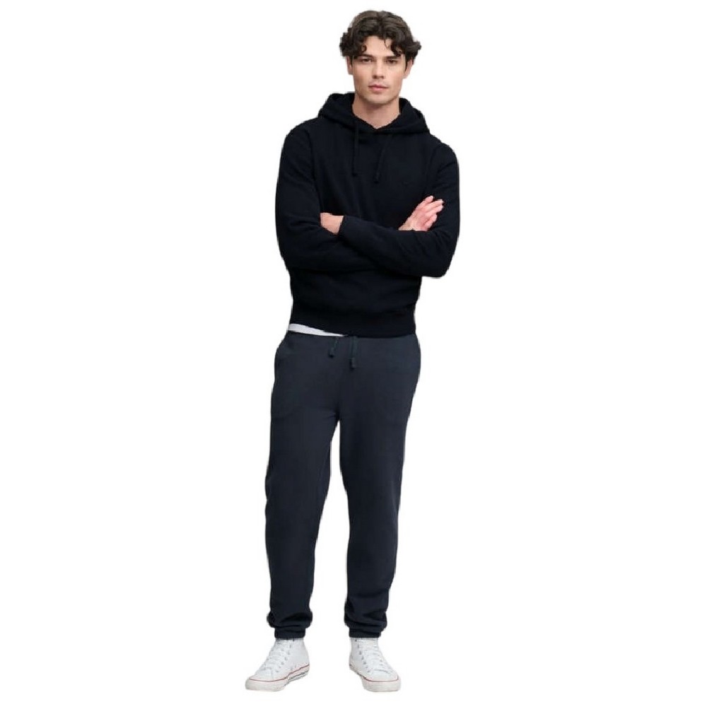 SUPERDRY OVIN ESSENTIAL SDCO LOGO HOOD ΜΠΛΟΥΖΑ ΦΟΥΤΕΡ ΑΝΔΡΙΚΗ DARK NAVY