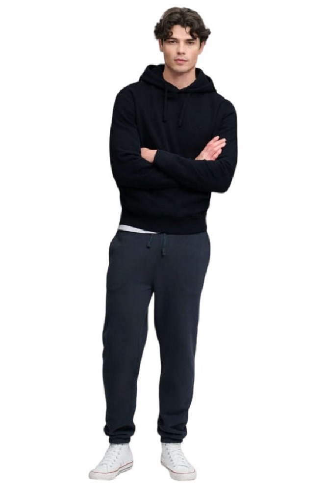 SUPERDRY OVIN ESSENTIAL SDCO LOGO HOOD ΜΠΛΟΥΖΑ ΦΟΥΤΕΡ ΑΝΔΡΙΚΗ DARK NAVY