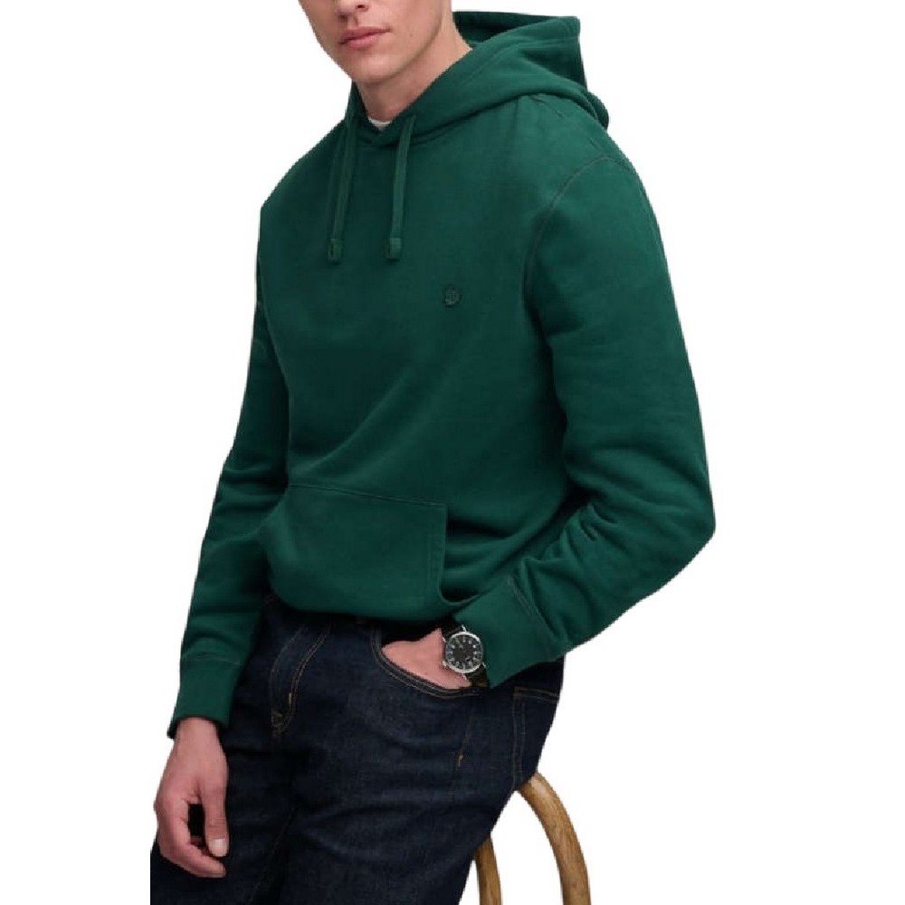 SUPERDRY OVIN ESSENTIAL SDCO LOGO HOOD ΜΠΛΟΥΖΑ ΦΟΥΤΕΡ ΑΝΔΡΙΚΗ GREEN