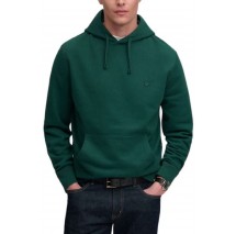 SUPERDRY OVIN ESSENTIAL SDCO LOGO HOOD ΜΠΛΟΥΖΑ ΦΟΥΤΕΡ ΑΝΔΡΙΚΗ GREEN