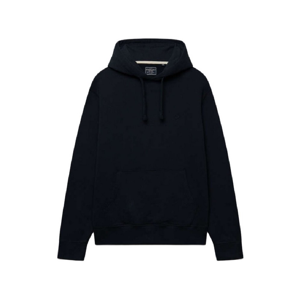 SUPERDRY OVIN ESSENTIAL SDCO LOGO HOOD ΜΠΛΟΥΖΑ ΦΟΥΤΕΡ ΑΝΔΡΙΚΗ DARK NAVY