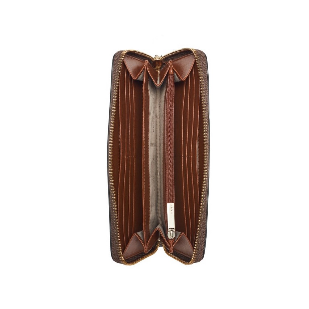 DKNY BRYANT ΠΟΡΤΟΦΟΛΙ ΓΥΝΑΙΚΕΙΟ BROWN