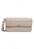GUESS SADIE FLAP SHOULDER BAG ΤΣΑΝΤΑ ΓΥΝΑΙΚΕΙΑ TAUPE