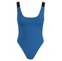 CALVIN KLEIN JEANS SCOOP BACK ONE PIECE ΜΑΓΙΟ ΓΥΝΑΙΚΕΙΟ BLUE