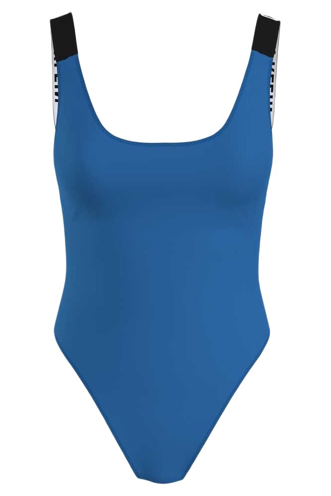 CALVIN KLEIN JEANS SCOOP BACK ONE PIECE ΜΑΓΙΟ ΓΥΝΑΙΚΕΙΟ BLUE