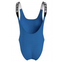 CALVIN KLEIN JEANS SCOOP BACK ONE PIECE ΜΑΓΙΟ ΓΥΝΑΙΚΕΙΟ BLUE