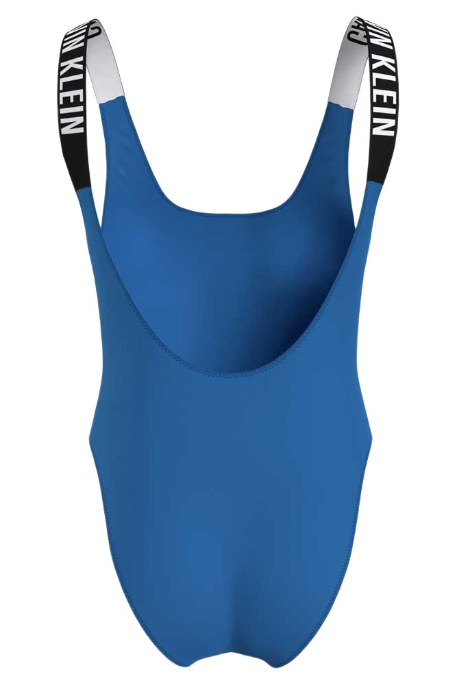 CALVIN KLEIN JEANS SCOOP BACK ONE PIECE ΜΑΓΙΟ ΓΥΝΑΙΚΕΙΟ BLUE