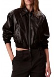 CALVIN KLEIN JEANS A-CRPPD CRNKL FX LTH ΜΠΟΥΦΑΝ ΓΥΝΑΙΚΕΙΟ BLACK