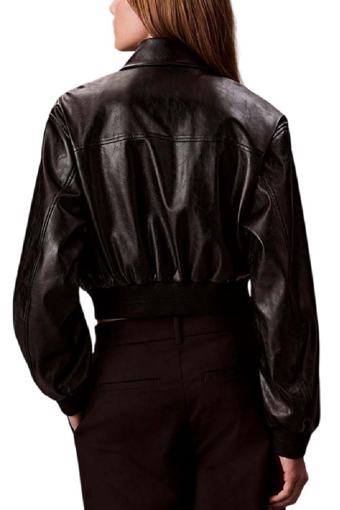 CALVIN KLEIN JEANS A-CRPPD CRNKL FX LTH ΜΠΟΥΦΑΝ ΓΥΝΑΙΚΕΙΟ BLACK