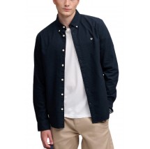 SUPERDRY PREPPY OXFORD SHIRT ΠΟΥΚΑΜΙΣΟ ΑΝΔΡΙΚΟ ECLIPSE NAVY
