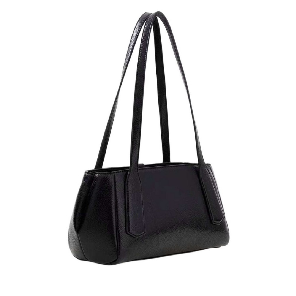 GUESS BROOKE SHOULDER SATCHEL ΤΣΑΝΤΑ ΓΥΝΑΙΚΕΙΑ BLACK