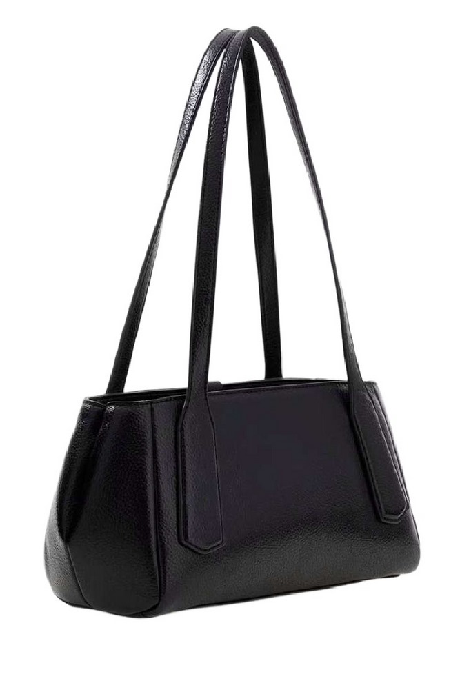 GUESS BROOKE SHOULDER SATCHEL ΤΣΑΝΤΑ ΓΥΝΑΙΚΕΙΑ BLACK