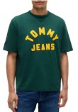 TOMMY JEANS 90S NEW CLASSIC T-SHIRT ΜΠΛΟΥΖΑ ΑΝΔΡΙΚΗ GREEN