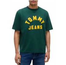 TOMMY JEANS 90S NEW CLASSIC T-SHIRT ΜΠΛΟΥΖΑ ΑΝΔΡΙΚΗ GREEN