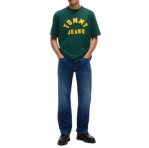 TOMMY JEANS 90S NEW CLASSIC T-SHIRT ΜΠΛΟΥΖΑ ΑΝΔΡΙΚΗ GREEN
