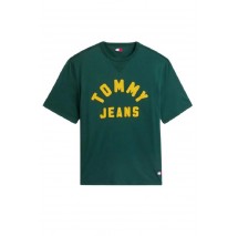 TOMMY JEANS 90S NEW CLASSIC T-SHIRT ΜΠΛΟΥΖΑ ΑΝΔΡΙΚΗ GREEN