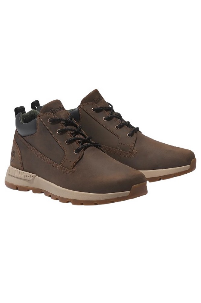 TIMBERLAND LOW LACE UP SNEAKER ΠΑΠΟΥΤΣΙ ΑΝΔΡΙΚΟ DARK BROWN