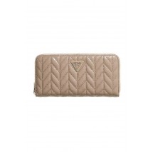 GUESS CHERYL SLG LARGE ZIP AROUND ΠΟΡΤΟΦΟΛΙ ΓΥΝΑΙΚΕΙΟ TAUPE