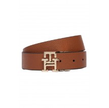 TOMMY HILFIGER LOGO REV 3.0 PEBBLE ΖΩΝΗ ΓΥΝΑΙΚΕΙΑ BLACK