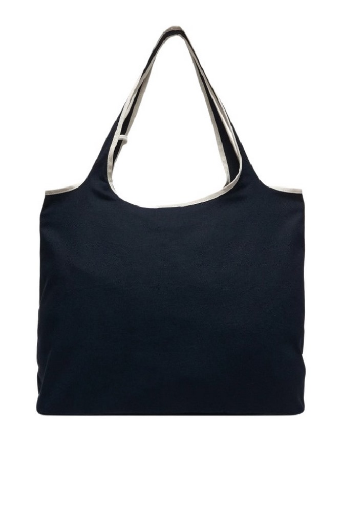 TOMMY HILFIGER SUMMER TOTE CANVAS ΤΣΑΝΤΑ ΓΥΝΑΙΚΕΙΑ NAVY