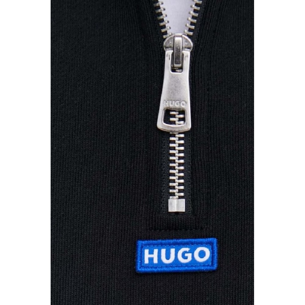 HUGO BOSS NEELER JERSEY SWEATSHIRT ΜΠΛΟΥΖΑ ΦΟΥΤΕΡ ΑΝΔΡΙΚΗ BLACK