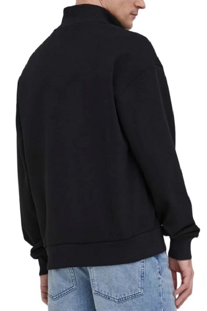 HUGO BOSS NEELER JERSEY SWEATSHIRT ΜΠΛΟΥΖΑ ΦΟΥΤΕΡ ΑΝΔΡΙΚΗ BLACK