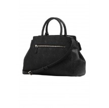GUESS BLAKE LARGE SATCHEL ΤΣΑΝΤΑ ΓΥΝΑΙΚΕΙΑ BLACK