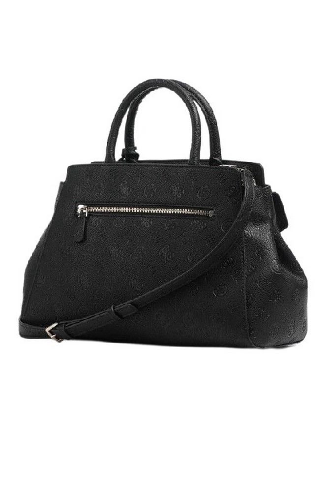 GUESS BLAKE LARGE SATCHEL ΤΣΑΝΤΑ ΓΥΝΑΙΚΕΙΑ BLACK