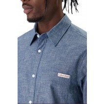 CALVIN KLEIN JEANS CHAMBRAY CLASSIC SHIRT ΠΟΥΚΑΜΙΣΟ ΑΝΔΡΙΚΟ BLUΕ DENIM