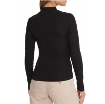 GUESS JEANS LS MOCK NECK EMBRO SLIM TOP ΜΠΛΟΥΖΑ ΓΥΝΑΙΚΕΙΑ BLACK