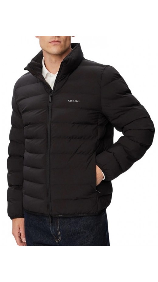 CALVIN KLEIN CLASSIC LTWT NYLON PUFFER JKT ΜΠΟΥΦΑΝ ΑΝΔΡΙΚΟ BLACK