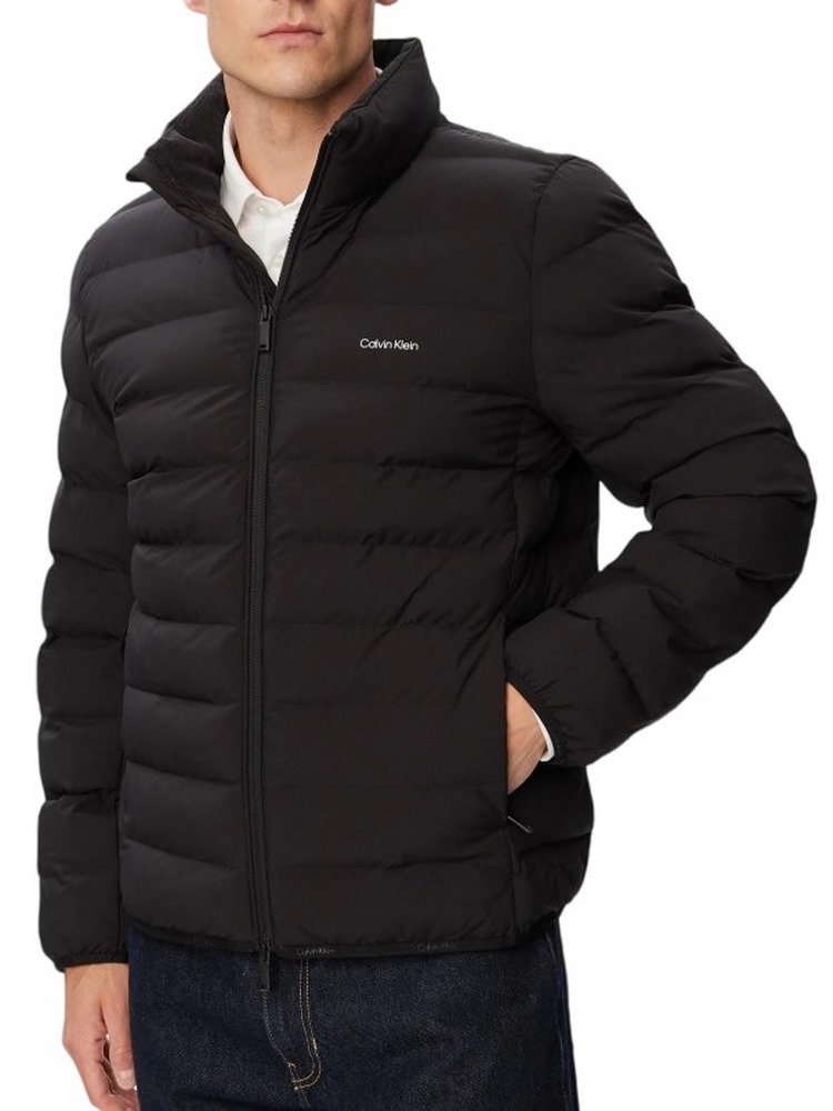 CALVIN KLEIN CLASSIC LTWT NYLON PUFFER JKT ΜΠΟΥΦΑΝ ΑΝΔΡΙΚΟ BLACK
