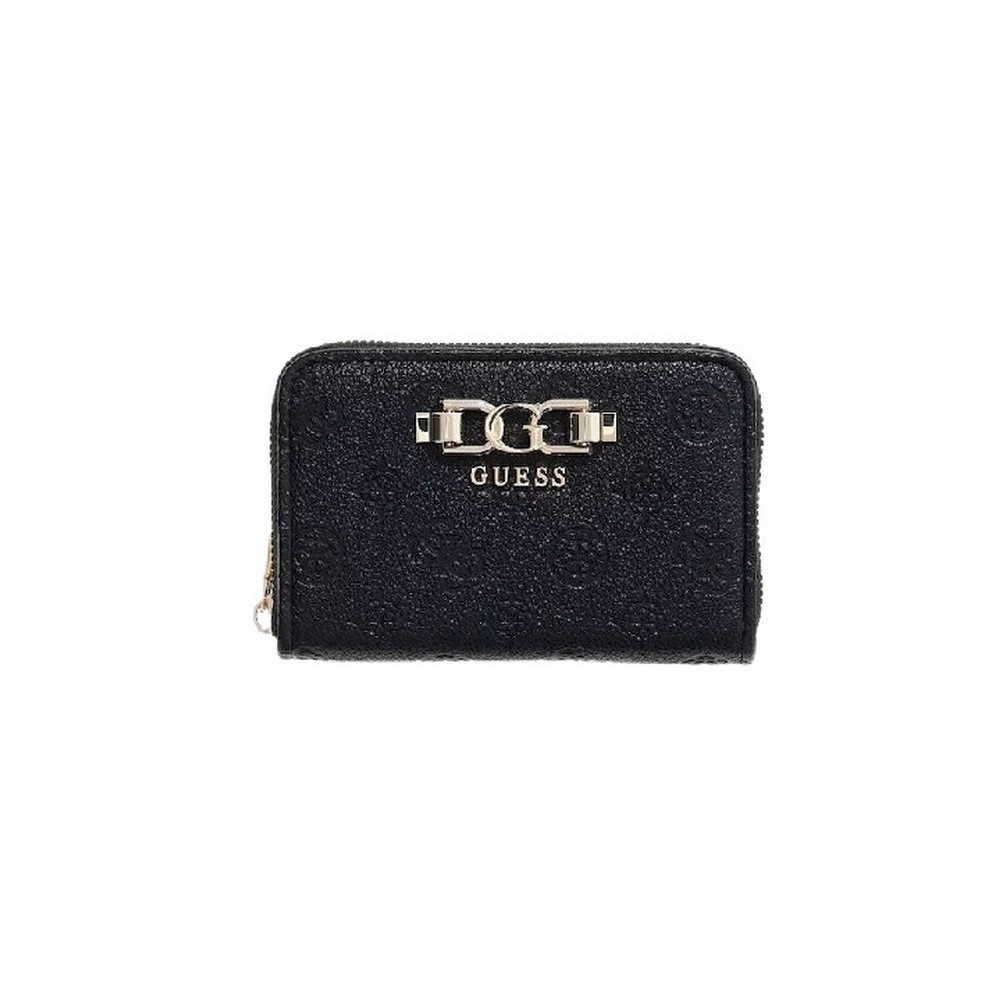 GUESS ANISE SLG MEDIUM ZIP AROUND ΠΟΡΤΟΦΟΛΙ ΓΥΝΑΙΚΕΙΟ BLACK
